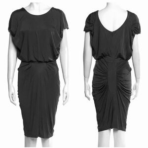 Saloni Elegant Black Jersey Dress